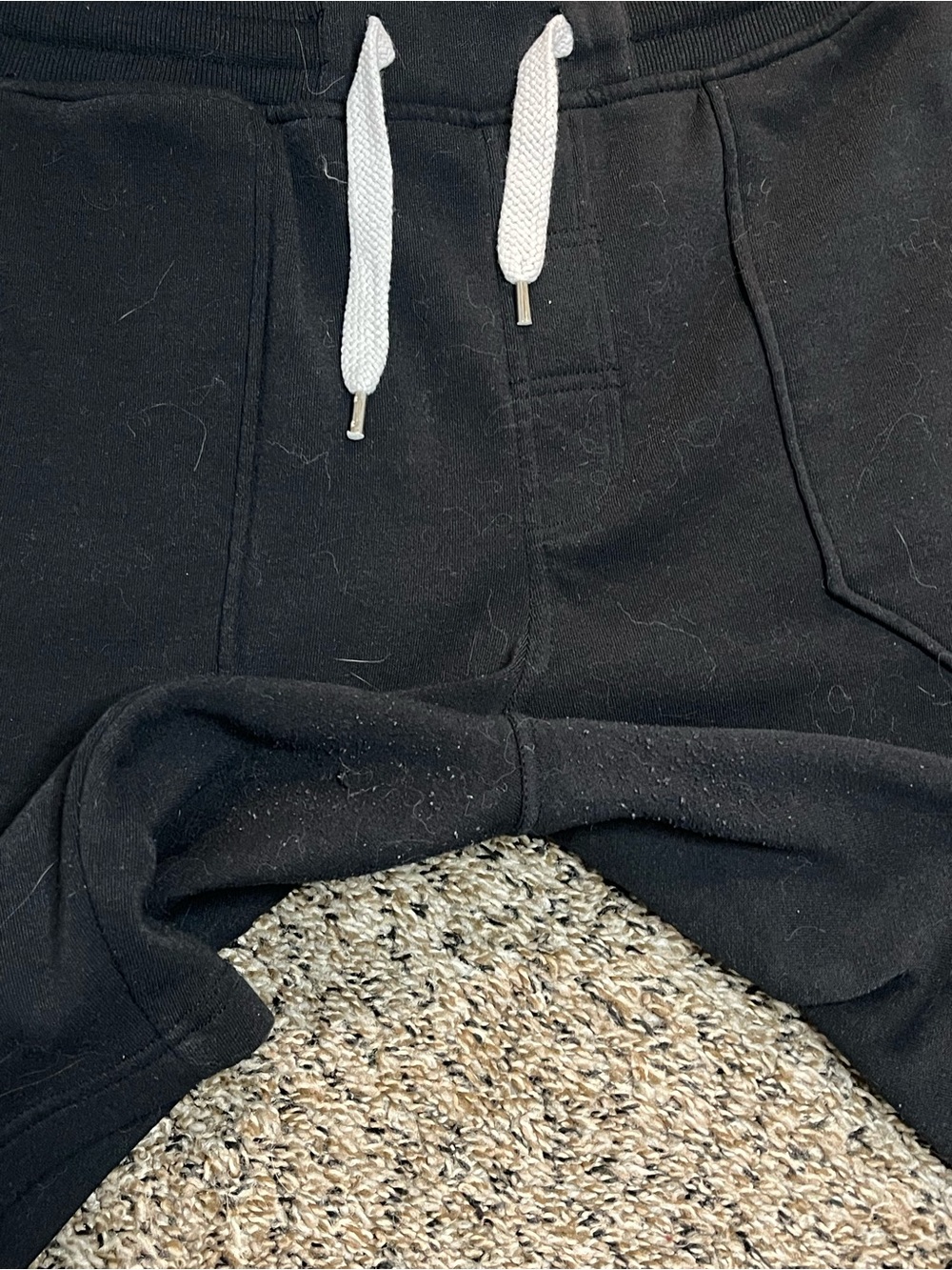 South Pole Black Athletic Drawstring Shorts Men’s - Picture 3 of 6